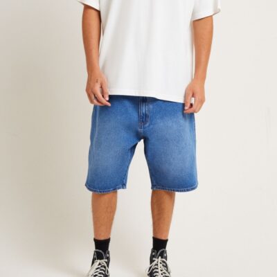 Online VON DUTCH Mens Denim Jorts In Blue