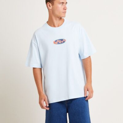 Hot SPENCER PROJECT Retrieve Short Sleeve T-Shirt In Sky Blue