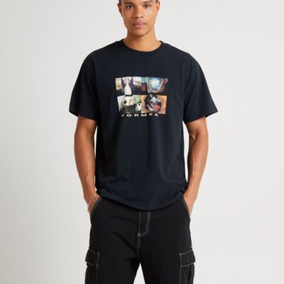 Online FORMER 4 Up T-Shirt Black