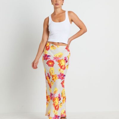 Best STUDIO Rosalia Print Maxi Skirt In Assorted