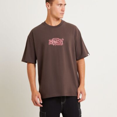 Wholesale SPENCER PROJECT Gaffer Surplus Short Sleeve T-Shirt In Brown