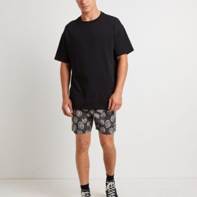 New THE CRITICAL SLIDE SOCIETY Feral Trunk Shorts In Black