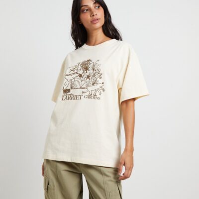 Wholesale LARRIET Larriet Gardens Short Sleeve T-Shirt In Natural