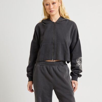 Online INSIGHT Akio Crop Hoodie