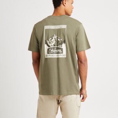 Online COLUMBIA Csc Seasonal Logo Tee Stone Green