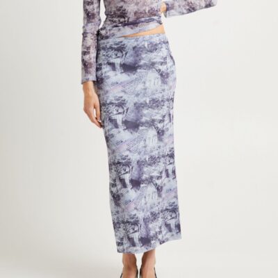 Best INSIGHT Hazy Mech Midi Skirt