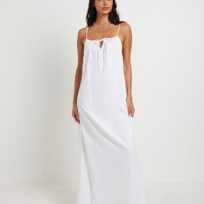 Wholesale SUBTITLED Mischa Maxi Dress White