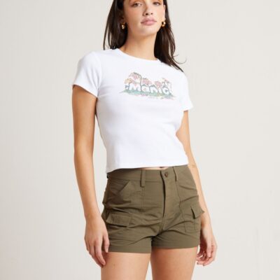 Clearance  INSIGHT Growth Mini Tee In White