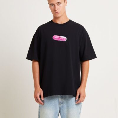 Online INSIGHT Fixture Short Sleeve T-Shirt In Black