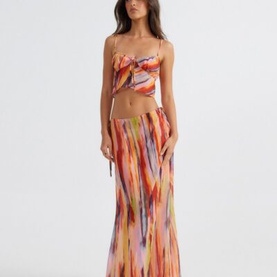 Wholesale SNDYS St Barts Maxi Skirt In Multi