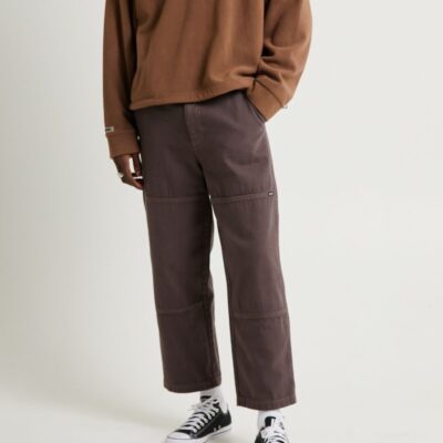 Hot INSIGHT Timer Canvas Double Knee Pants Brown