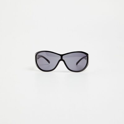 Hot LE SPECS Polarity Sunglasses Black/Smoke