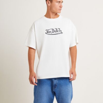 Online VON DUTCH Logo Mens Short Sleeve T-Shirt