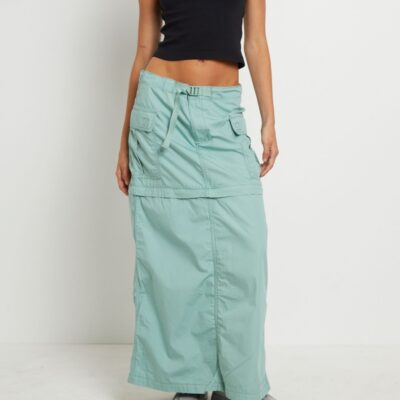 Best LEVIS Convertible Cargo Skirt In Granite Green