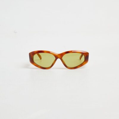 Online LE SPECS Under Wraps Sunglasses In Vintage Tort/Olive Mono