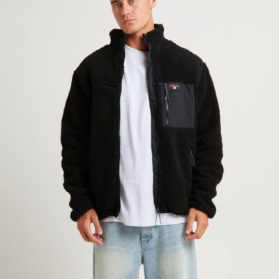 Online SPENCER PROJECT K2 Sherpa Jacket Black