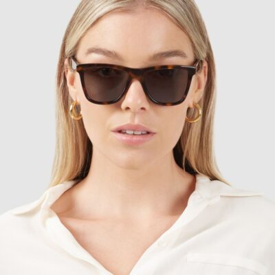 Best SHEVOKE Olsen Sunglasses Forest Green