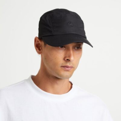 Clearance  BLACK NOISE WHITE RAIN Hiking Cap In Black