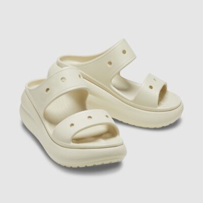 New CROCS Crush Sandals Bone