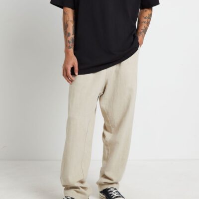 Hot THE CRITICAL SLIDE SOCIETY Harrow Pleat Linen Pants