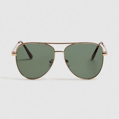 Wholesale PETA AND JAIN Lisbeth Sunglasses Gold/Green