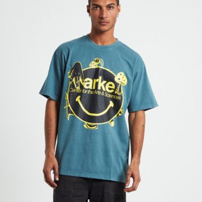 Clearance  MARKET Smiley Arts & Sciences T-Shirt Sage Green