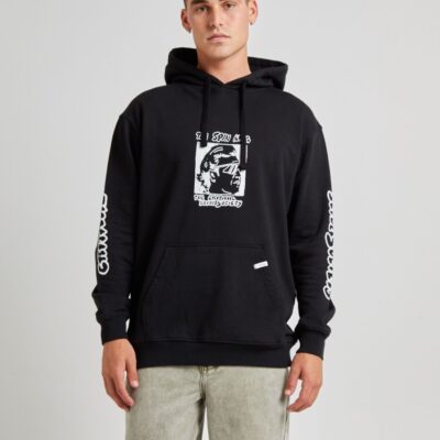 Online THE CRITICAL SLIDE SOCIETY Spinner Hoodie Vintage Black