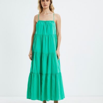 Hot CHARLIE HOLIDAY Jenna Maxi Dress Green