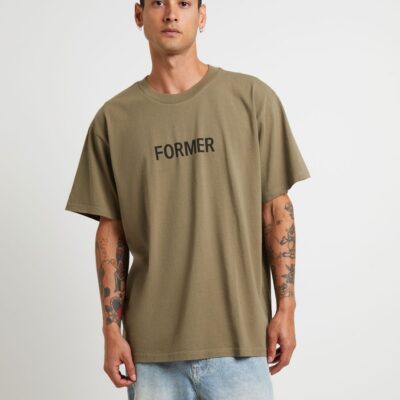 Online FORMER Legacy Short Sleeve T-Shirt In Army Green