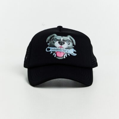 Hot MARKET Junkyard Dog Trucker Hat Black