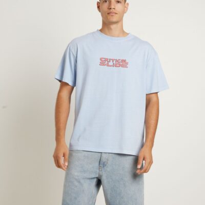 Clearance  THE CRITICAL SLIDE SOCIETY Slider T-Shirt In Sky