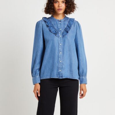 Best LEVIS Carinna Long Sleeve Blouse