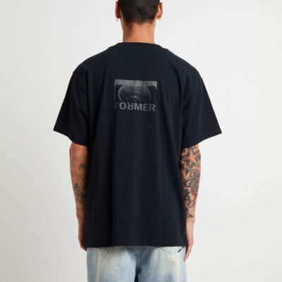 Best FORMER Collision Crux Short Sleeve T-Shirt In Black