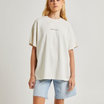 Wholesale SUBTITLED State Oversized T-Shirt