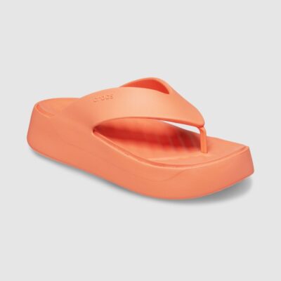 Online CROCS Getaway Platform Flip Flops In Sunkissed